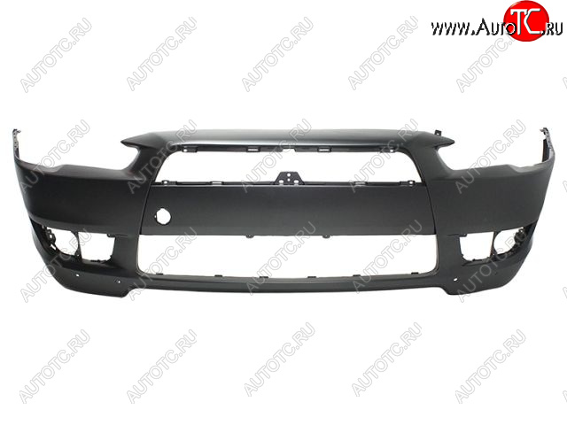 4 649 р. Бампер передний (Тайвань) BodyParts Mitsubishi Lancer 10 CY хэтчбэк дорестайлинг (2007-2010) (Неокрашенный)  с доставкой в г. Кемерово