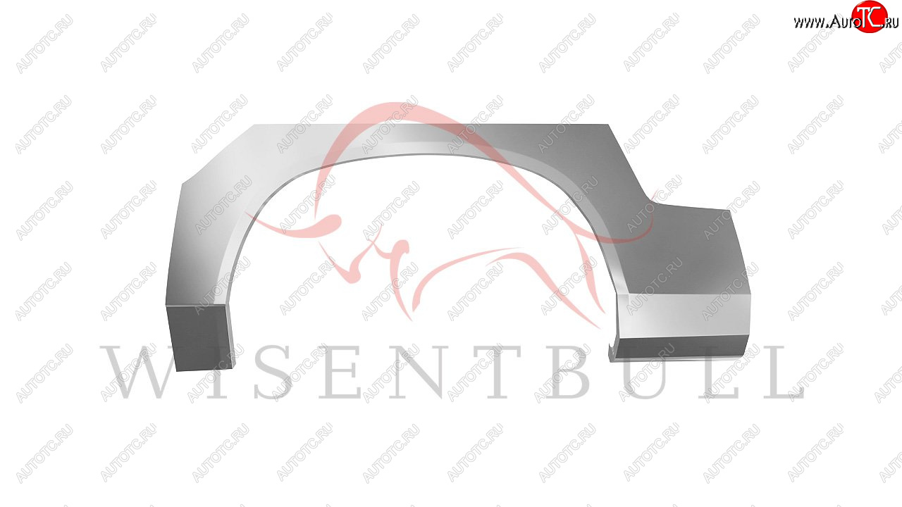 2 189 р. Левая задняя ремонтная арка (внешняя) Wisentbull  Cadillac Escalade  GMT820 джип 5 дв. (2001-2006) короткая база  с доставкой в г. Кемерово