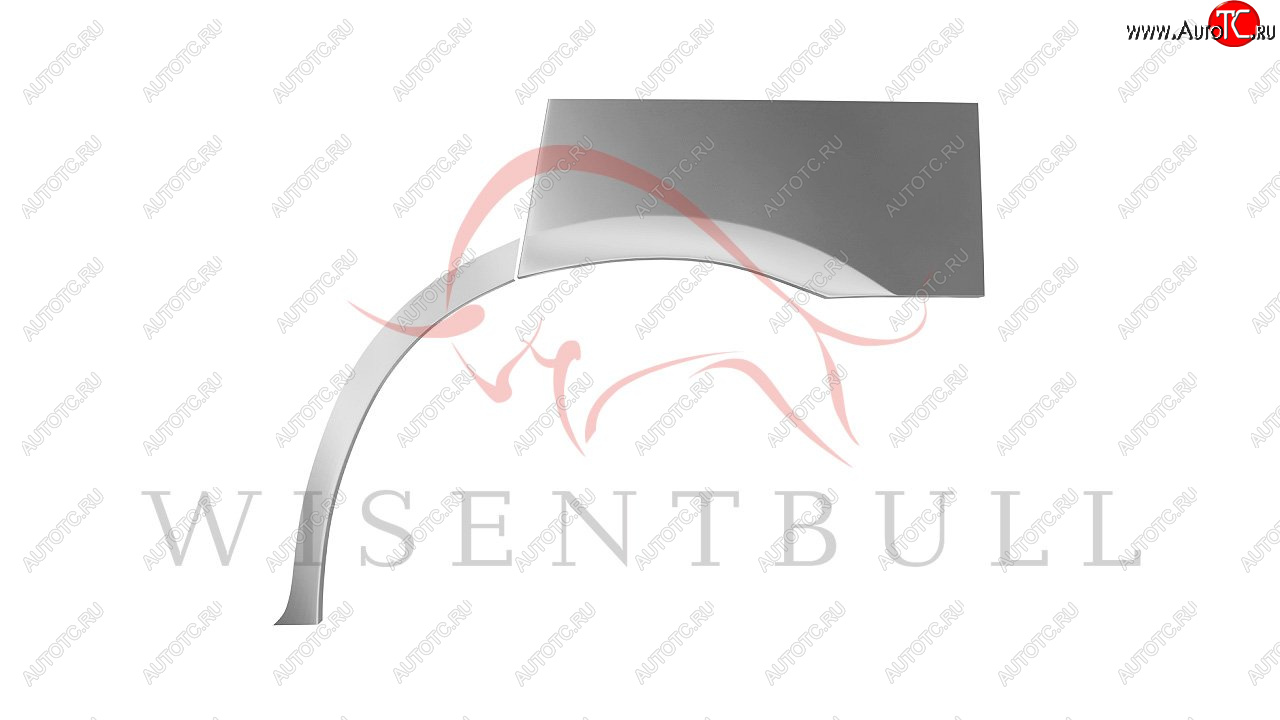 2 189 р. Левая задняя ремонтная арка (внешняя) Wisentbull  Chrysler Sebring  JS (2006-2010) седан дорестайлинг  с доставкой в г. Кемерово
