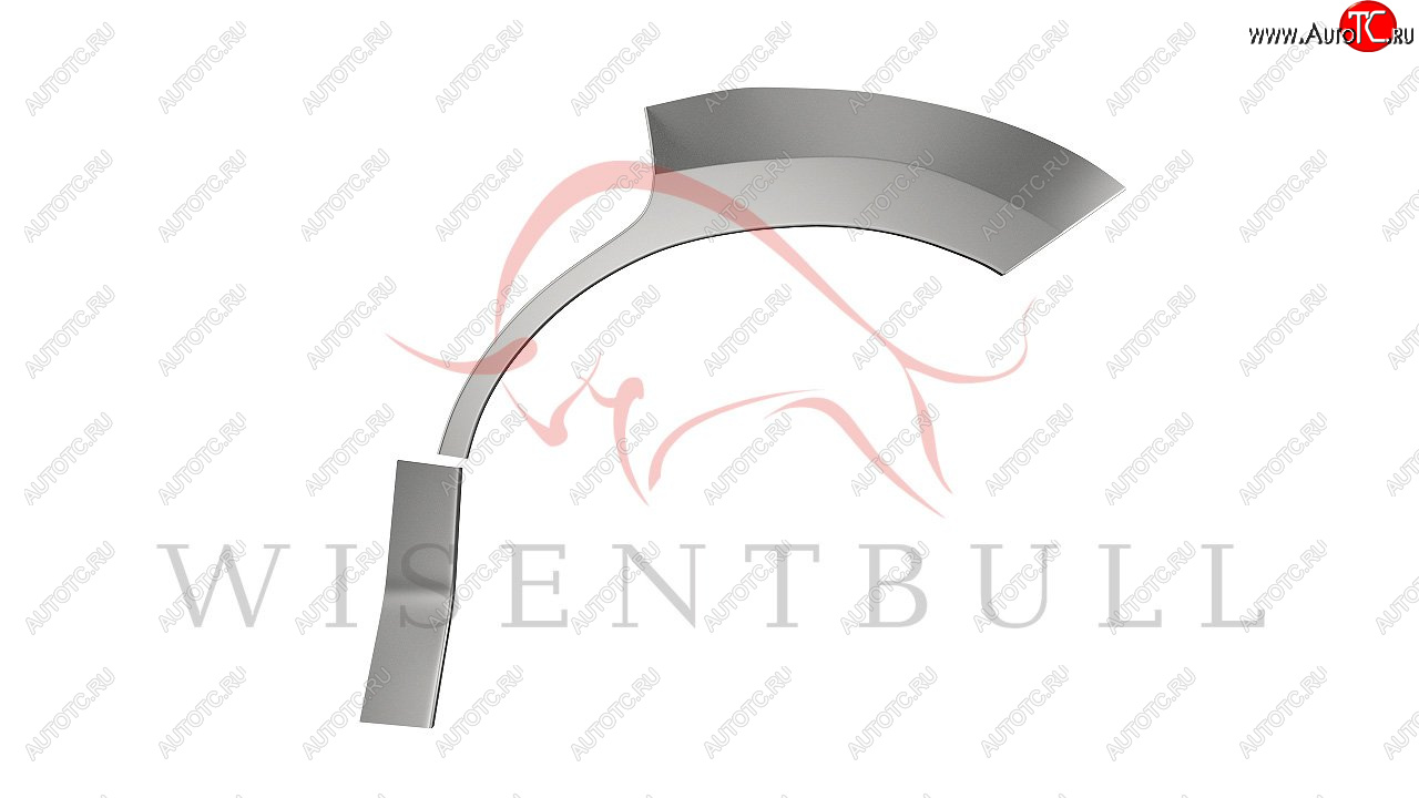 2 189 р. Левая задняя ремонтная арка (внешняя) Wisentbull  Ford Escape  2 (2008-2012), Mazda Tribute (2008-2011), Mercury Mariner  2 (2008-2011)  с доставкой в г. Кемерово