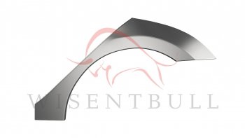 Левая задняя ремонтная арка (внешняя) Wisentbull Hyundai Solaris  RBr (2010-2017) седан дорестайлинг, седан рестайлинг