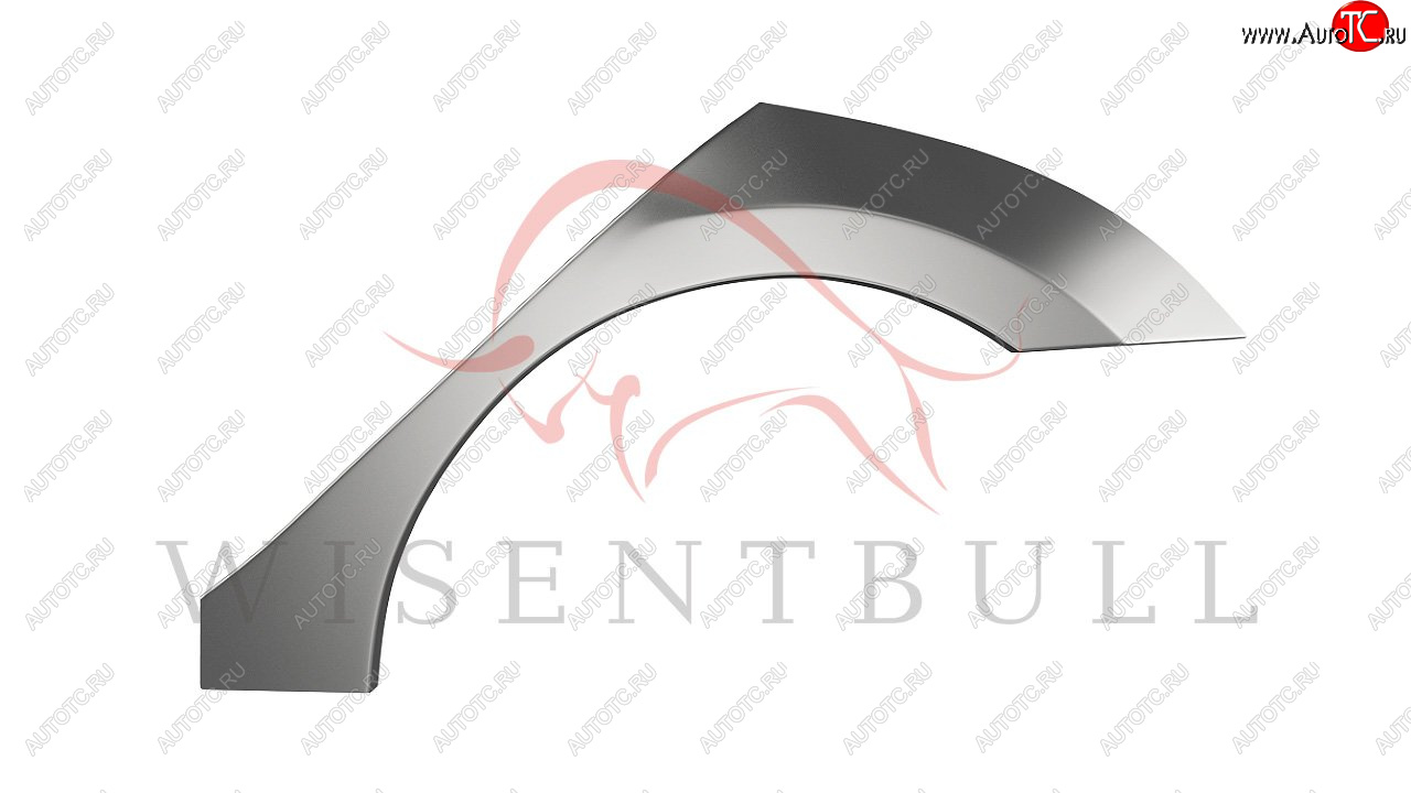 2 189 р. Левая задняя ремонтная арка (внешняя) Wisentbull  Hyundai Solaris  RBr (2010-2017) седан дорестайлинг, седан рестайлинг  с доставкой в г. Кемерово