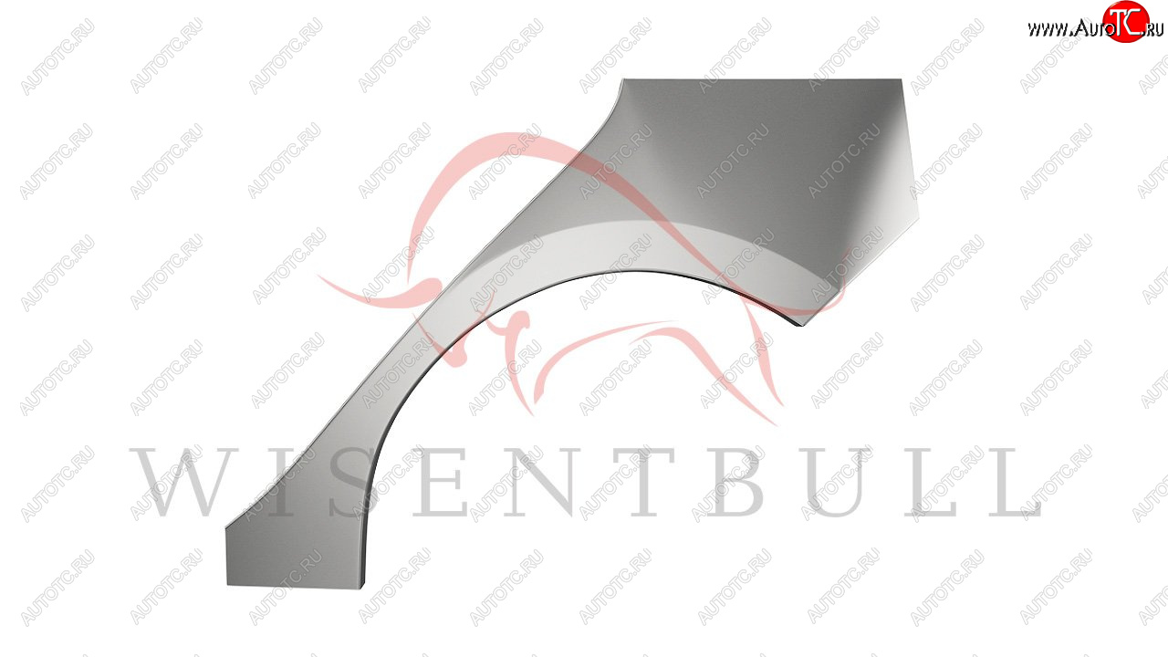 2 189 р. Левая задняя ремонтная арка (внешняя) Wisentbull  Hyundai Solaris  RBr (2010-2017) хэтчбэк дорестайлинг, хэтчбэк рестайлинг  с доставкой в г. Кемерово