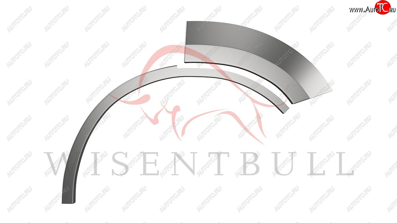 2 189 р. Левая задняя ремонтная арка (внешняя) Wisentbull  INFINITI FX50  S50 (2003-2008)  с доставкой в г. Кемерово
