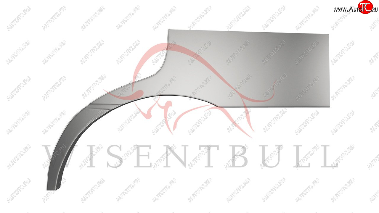 2 189 р. Левая задняя ремонтная арка (внешняя) Wisentbull  KIA Rio  1 DC (2002-2005) рестайлинг седан  с доставкой в г. Кемерово