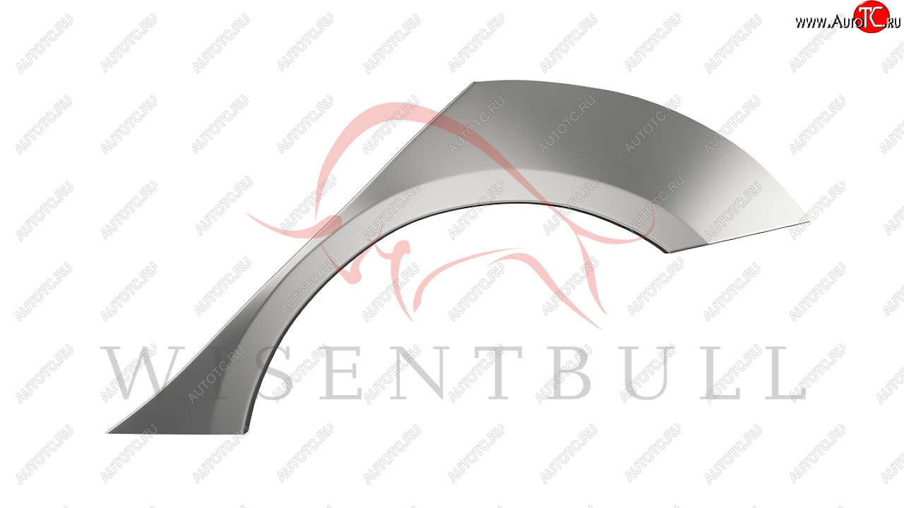 2 189 р. Левая задняя ремонтная арка (внешняя) Wisentbull  KIA Rio  3 QB (2011-2017) дорестайлинг седан, рестайлинг седан  с доставкой в г. Кемерово