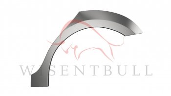 Левая задняя ремонтная арка (внешняя) Wisentbull KIA Ceed  1 ED (2006-2012) дорестайлинг универсал, рестайлинг универсал
