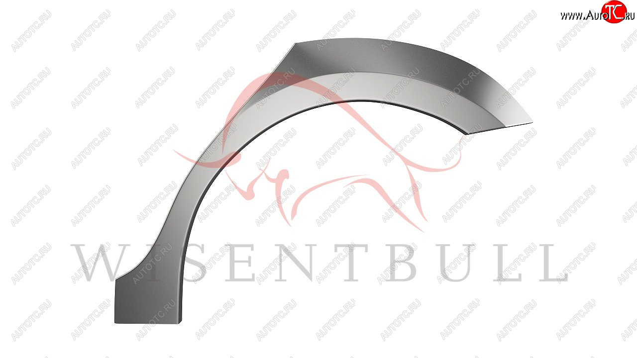 2 189 р. Левая задняя ремонтная арка (внешняя) Wisentbull  KIA Ceed  1 ED (2006-2012) дорестайлинг универсал, рестайлинг универсал  с доставкой в г. Кемерово