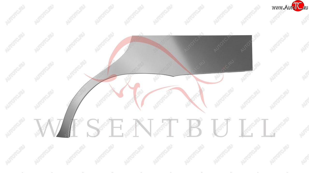 2 189 р. Левая задняя ремонтная арка (внешняя) Wisentbull  KIA Sephia (1998-2001)  дорестайлинг седан  с доставкой в г. Кемерово