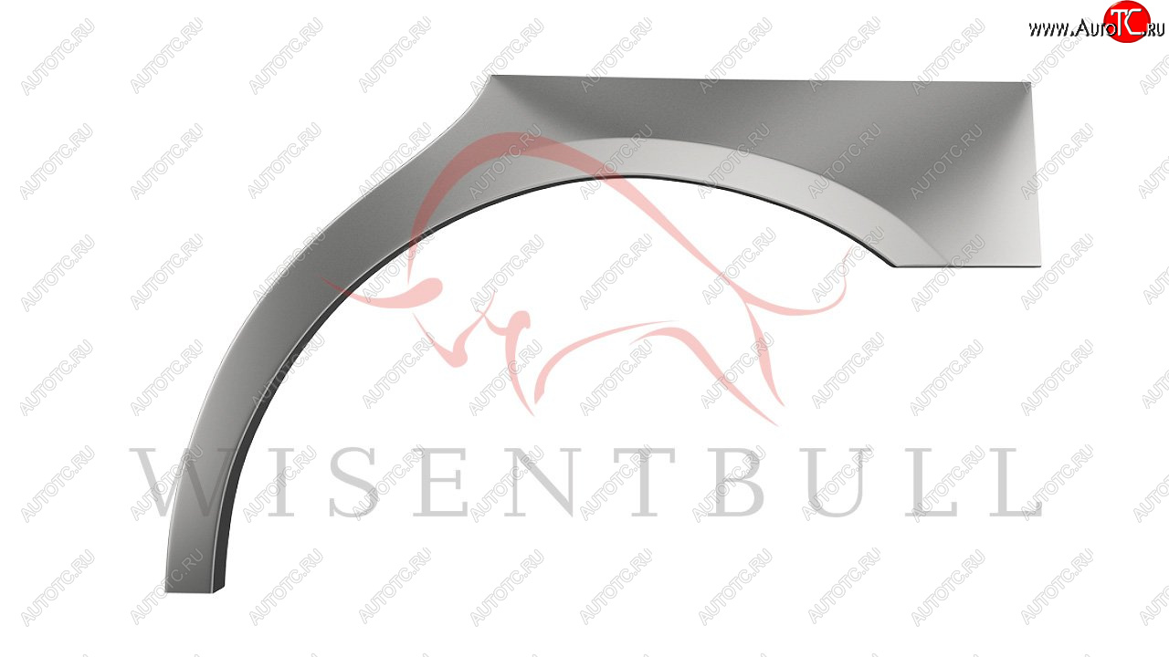 2 189 р. Левая задняя ремонтная арка (внешняя) Wisentbull Mercedes-Benz E-Class W211 дорестайлинг седан (2002-2006)  с доставкой в г. Кемерово