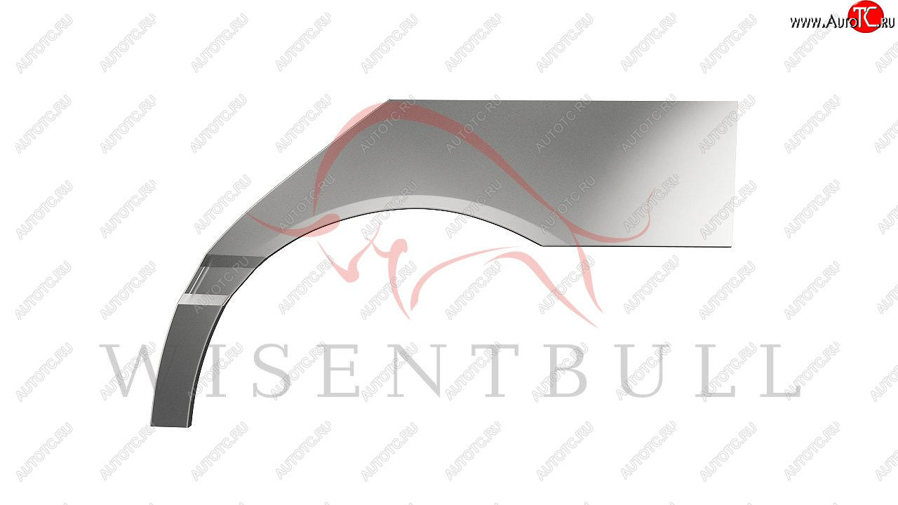 2 189 р. Левая задняя ремонтная арка (внешняя) Wisentbull  Mercedes-Benz S class  W220 (1998-2005)  с доставкой в г. Кемерово