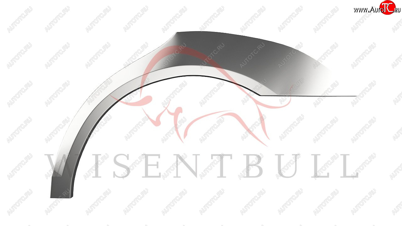 2 189 р. Левая задняя ремонтная арка (внешняя) Wisentbull  Mercedes-Benz S class  W221 (2006-2013)  с доставкой в г. Кемерово