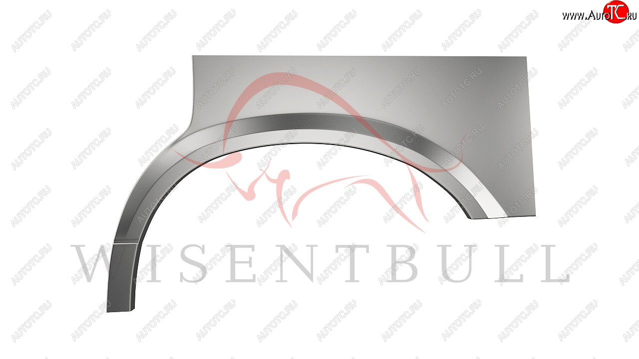2 189 р. Левая задняя ремонтная арка (внешняя) Wisentbull  Москвич 2141 ( (Святогор)) (1985-2002)  дорестайлинг, рестайлинг  с доставкой в г. Кемерово