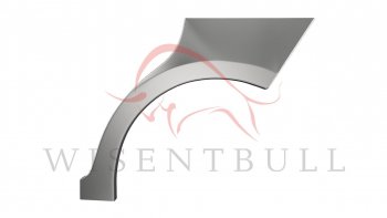 Левая задняя ремонтная арка (внешняя) Wisentbull Peugeot 207  WC (2006-2012) хэтчбэк 5 дв. дорестайлинг, хэтчбэк 5 дв. рестайлинг
