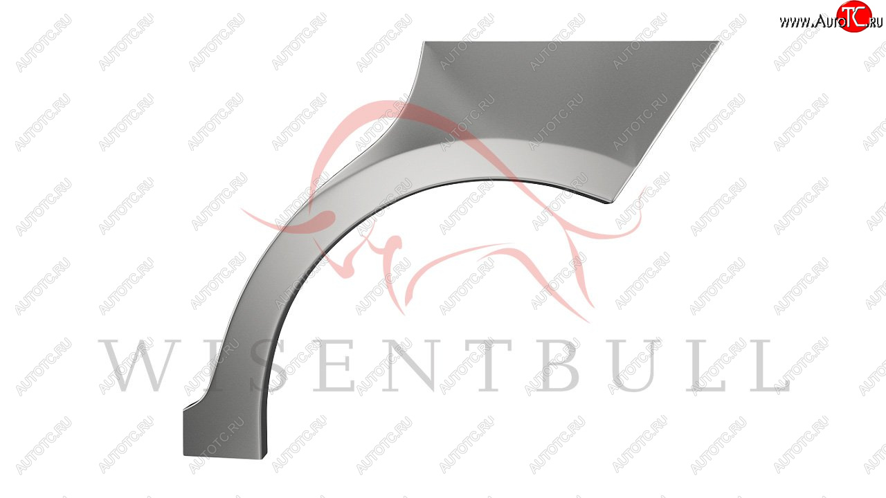 2 189 р. Левая задняя ремонтная арка (внешняя) Wisentbull  Peugeot 207  WC (2006-2012) хэтчбэк 5 дв. дорестайлинг, хэтчбэк 5 дв. рестайлинг  с доставкой в г. Кемерово