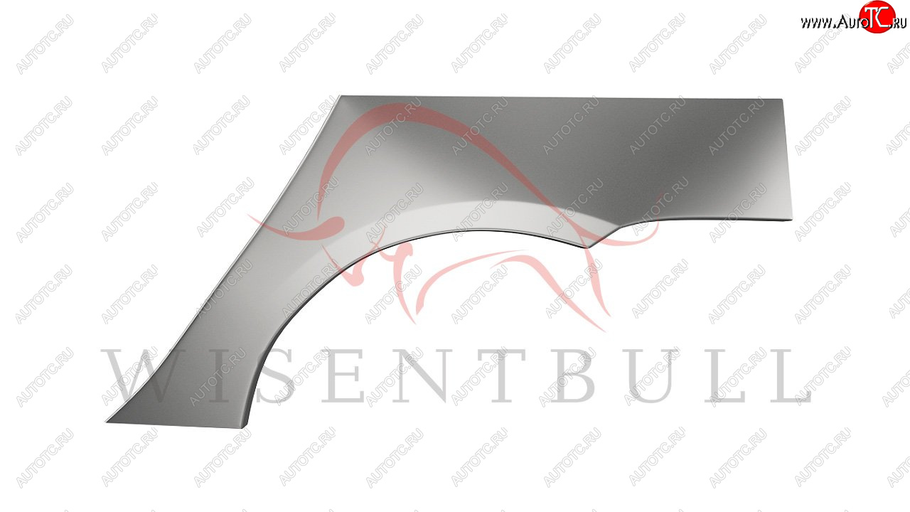 2 189 р. Левая задняя ремонтная арка (внешняя) Wisentbull  Peugeot 307  универсал (2001-2008) дорестайлинг, рестайлинг  с доставкой в г. Кемерово