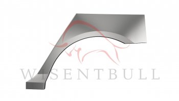 Левая задняя ремонтная арка (внешняя) Wisentbull Peugeot 407  седан (2004-2010)