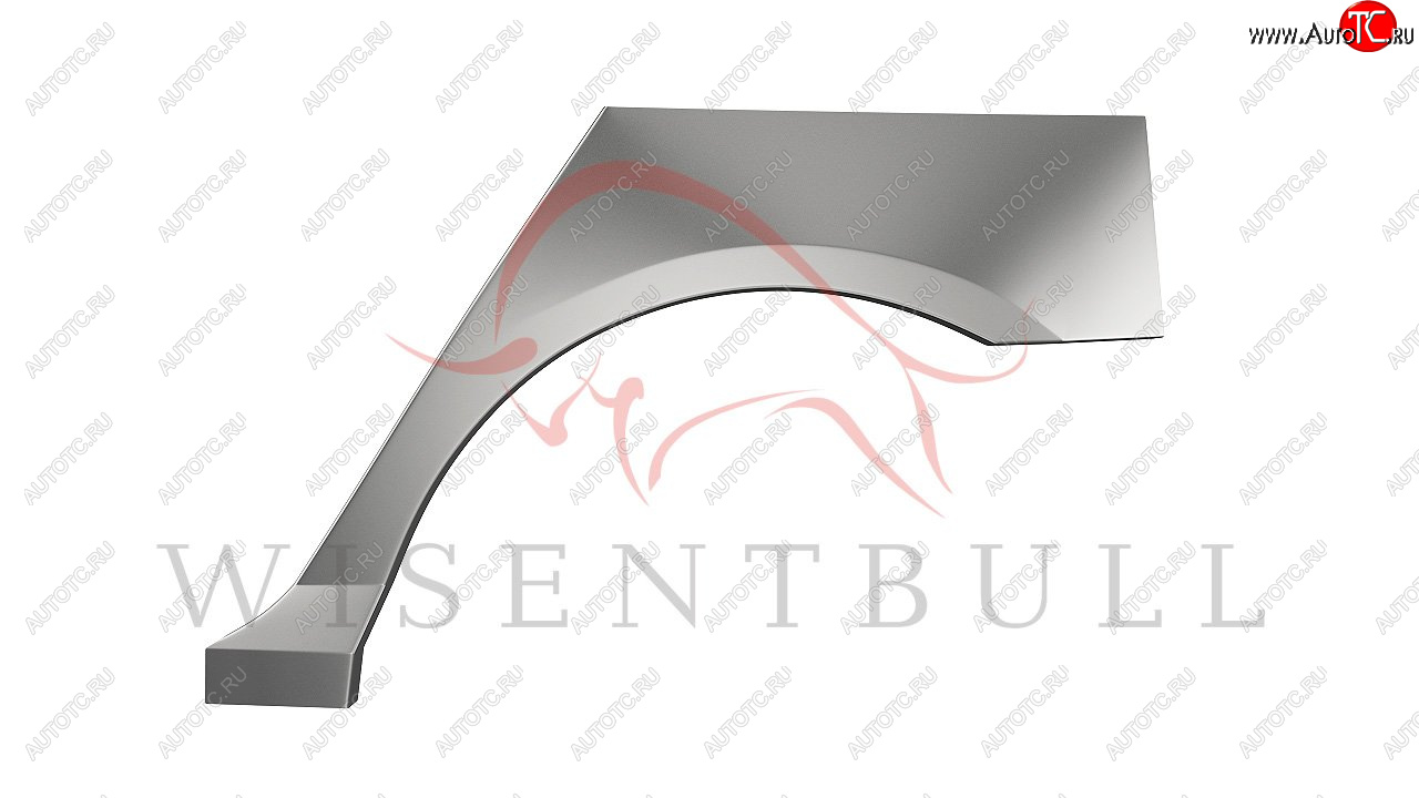 2 189 р. Левая задняя ремонтная арка (внешняя) Wisentbull  Peugeot 407  седан (2004-2010)  с доставкой в г. Кемерово