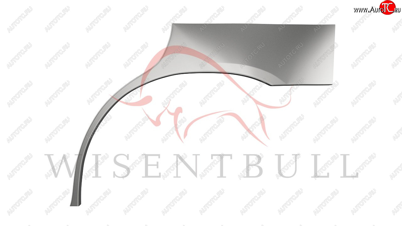 2 189 р. Левая задняя ремонтная арка (внешняя) Wisentbull  Subaru Impreza  GD (2000-2007) седан дорестайлинг, седан 1-ый рестайлинг, седан 2-ой рестайлинг  с доставкой в г. Кемерово