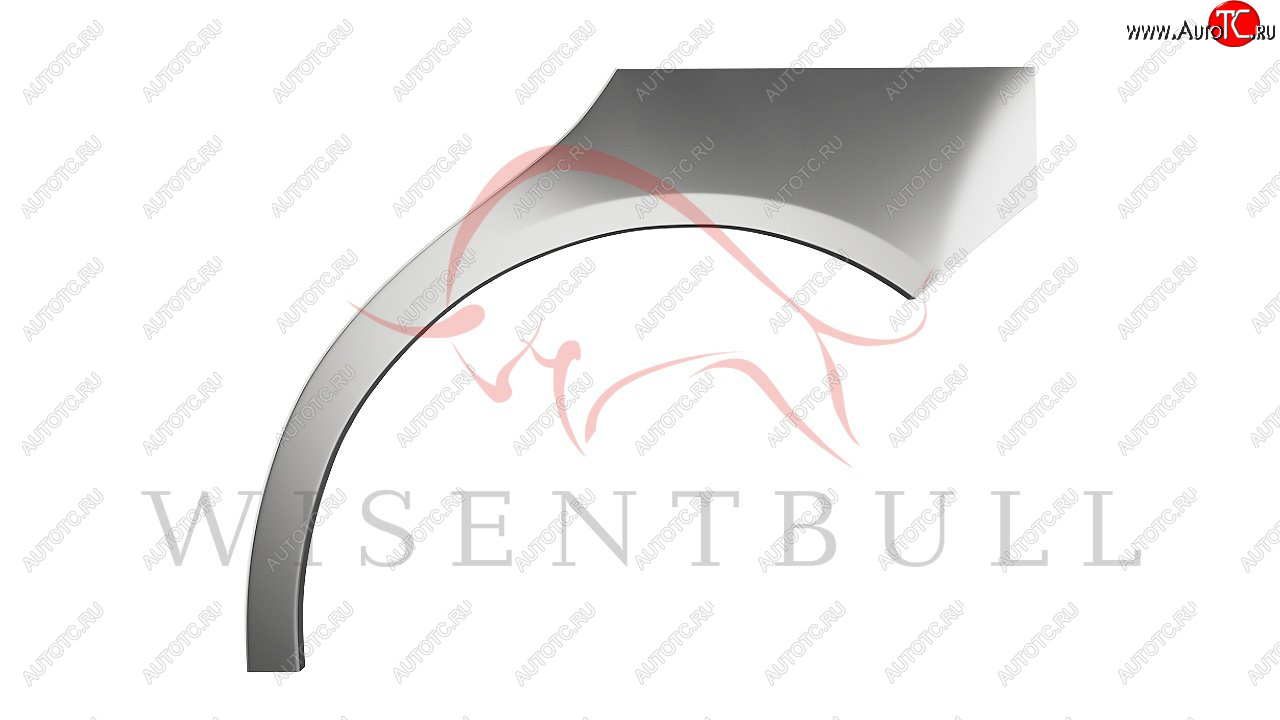 2 189 р. Левая задняя ремонтная арка (внешняя) Wisentbull  Seat Cordoba  Mk2,6L (2002-2010) седан  с доставкой в г. Кемерово
