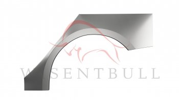 Левая задняя ремонтная арка (внешняя) Wisentbull Tesla Model 3 (2017-2025)