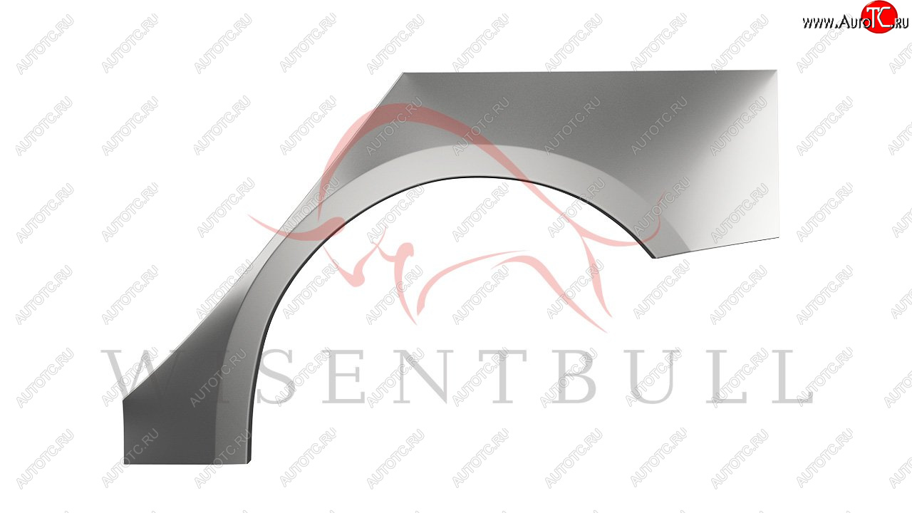 2 189 р. Левая задняя ремонтная арка (внешняя) Wisentbull  Tesla Model 3 (2017-2025)  с доставкой в г. Кемерово
