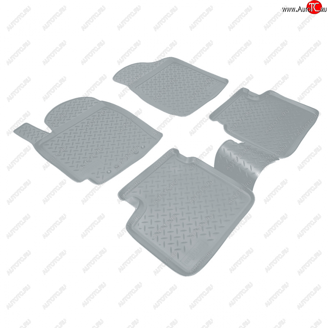 3 199 р. Коврики салонные Norplast  Toyota Camry  XV30 (2001-2006) дорестайлинг, рестайлинг (серый)  с доставкой в г. Кемерово