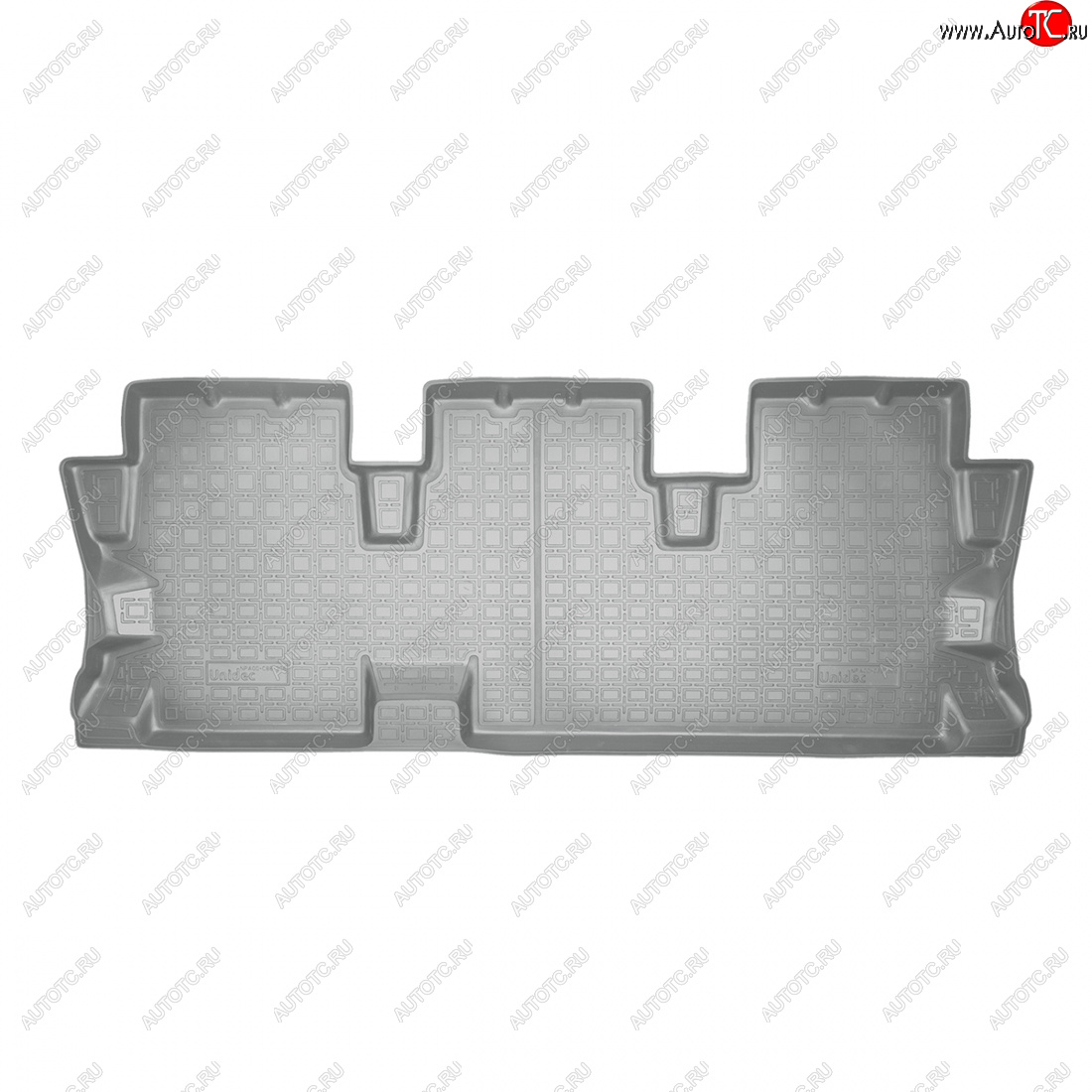 1 429 р. Коврики салонные (3 ряд) Norplast  Toyota Highlander  XU50 (2013-2017) дорестайлинг (серый 3 ряд)  с доставкой в г. Кемерово