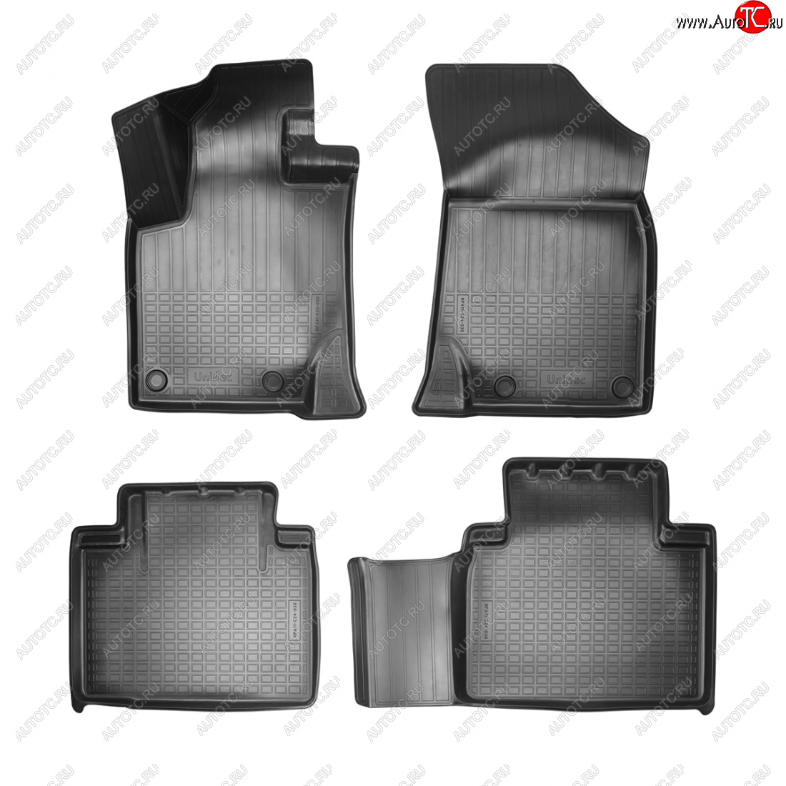 2 359 р. Коврики салонные Norplast Geely Atlas Pro NL3 (2019-2025) (черный)  с доставкой в г. Кемерово