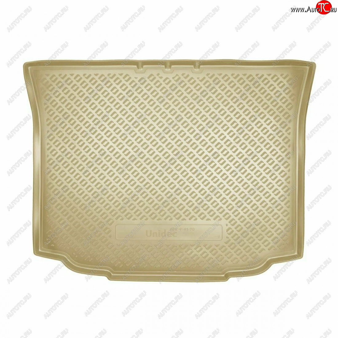 2 369 р. Коврики в багажное отделение Norplast  Skoda Roomster  5J (2006-2010) дорестайлинг (бежевый)  с доставкой в г. Кемерово