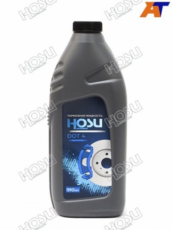 Жидкость Тормозная HOSU DOT4 910мл HOSU HSBF0002