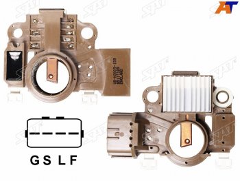 1 099 р. Реле-регулятор напряжения генератора MMC OUTLANDER CW#WASX GA0#LANCER XPAGERO V80906G726G75 SAT ST-1800A087  с доставкой в г. Кемерово. Увеличить фотографию 2