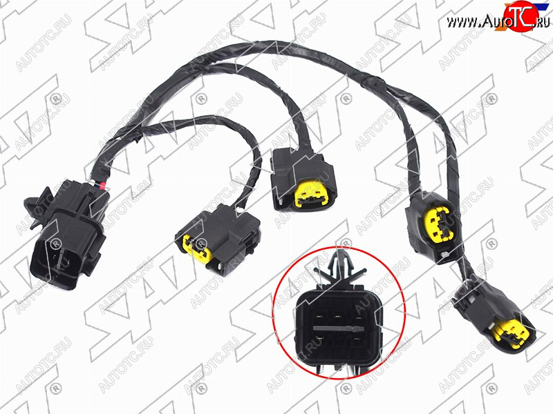 729 р. Комплект проводов катушек зажигания HUYNDAI SOLARISKIA RIOKIA CEED 1,41,6 SAT ST-27350-2B000  с доставкой в г. Кемерово