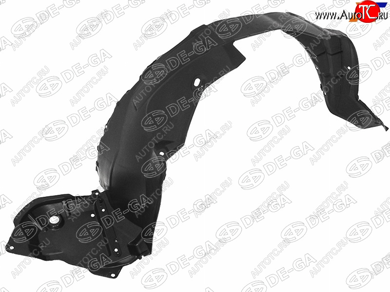 1 029 р. Правый подкрылок передний DE-GA  Toyota Corolla  E150 (2009-2013) седан рестайлинг  с доставкой в г. Кемерово