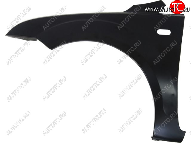 3 999 р. Левое крыло (с отверстием под повторитель поворота) BodyParts Ford Focus 2 хэтчбэк 3 дв. дорестайлинг (2004-2007) (Неокрашенное)  с доставкой в г. Кемерово