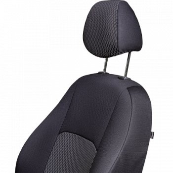 7 299 р. Комплект чехлов для сидений, (РЗС 60/40, 3Г жаккард), ДУБЛИН Lord Autofashion  Chevrolet Aveo ( T200,  T250) (2002-2011) хэтчбек 5 дв, седан, седан рестайлинг (черный, вставка Прямоугольник черная, строчка черная)  с доставкой в г. Кемерово. Увеличить фотографию 3