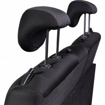 7 299 р. Комплект чехлов для сидений (РЗС 40/60 2Г жаккард) Дублин Lord Autofashion  Chevrolet Cobalt (2011-2023), Ravon R4 (2016-2020) (черный, вставка Сеул серая, строчка черная)  с доставкой в г. Кемерово. Увеличить фотографию 5