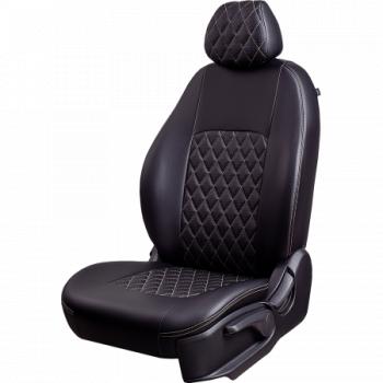 Комплект чехлов для сидений (1+2 места Илана+Орегон) ТУРИН ст РОМБ Lord Autofashion Fiat Ducato 290 (2014-2025)