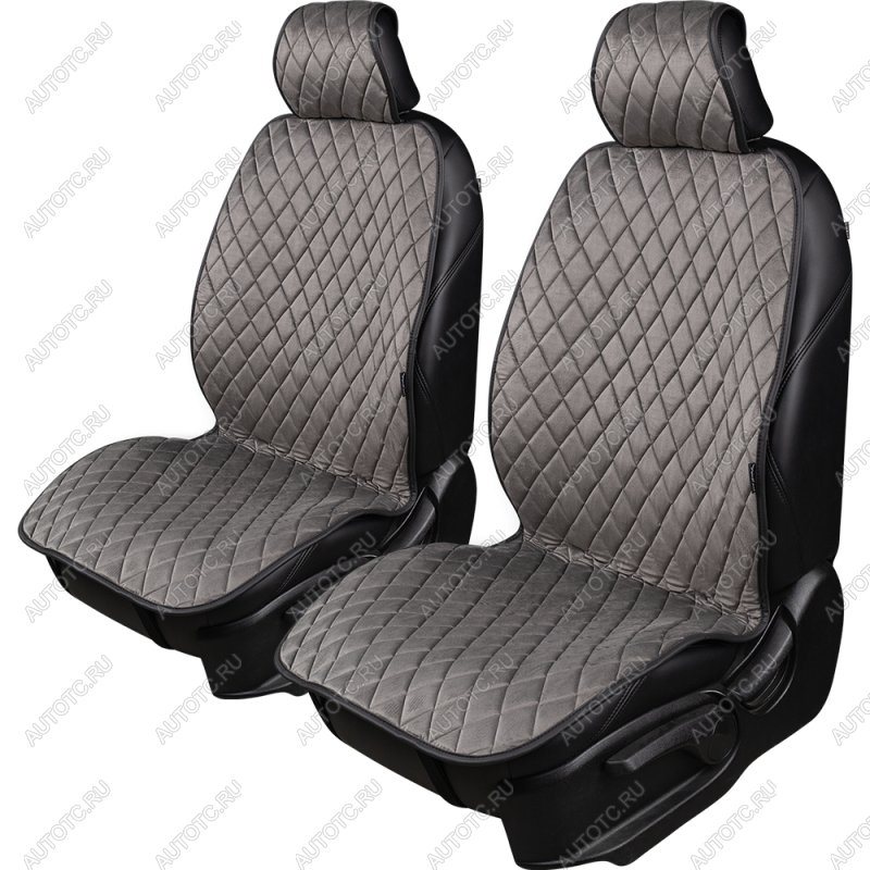 2 359 р.  Накидка (2 места Хами) АЛЯСКА ст РОМБ Lord Autofashion   (темно-серый, строчка серая)  с доставкой в г. Кемерово