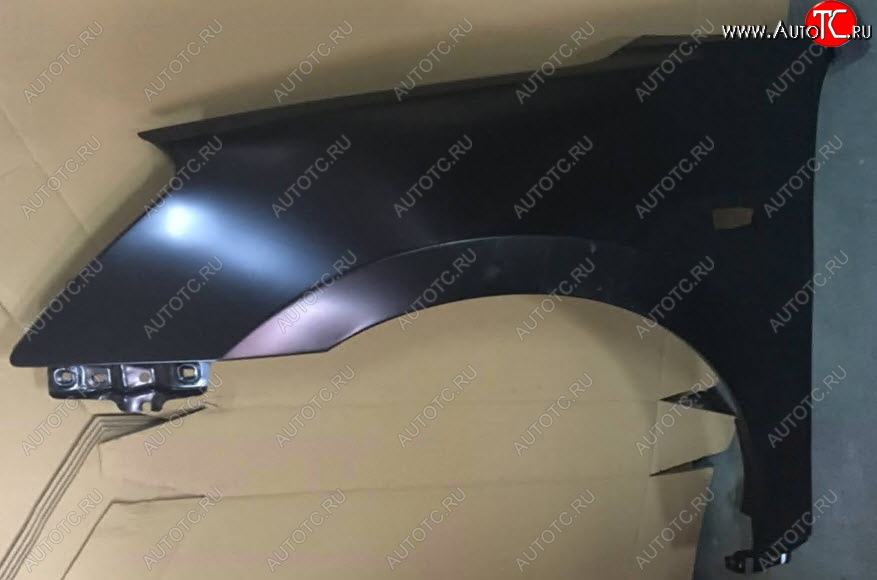 3 999 р. Левое крыло (с отверстием под повторитель поворота) BodyParts Nissan Almera G15 седан (2012-2019) (Неокрашенное)  с доставкой в г. Кемерово
