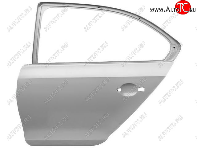 15 999 р. Левая дверь задняя BodyParts Volkswagen Jetta A6 седан дорестайлинг (2011-2015) (Неокрашенная)  с доставкой в г. Кемерово