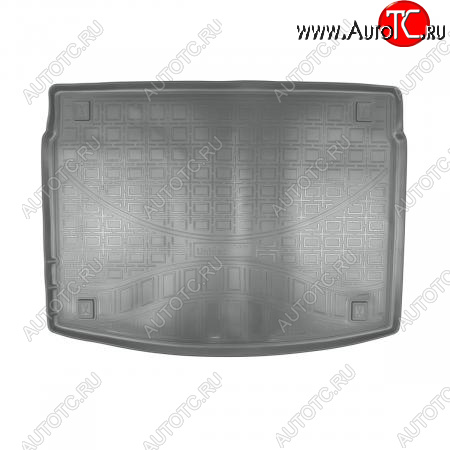 2 199 р. Коврик в багажник (комплектация Premium+) Norplast Unidec  KIA Ceed  3 CD (2018-2025) хэтчбэк (Серый)  с доставкой в г. Кемерово