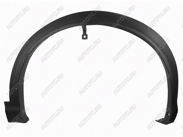 1 599 р. Правый молдинг арки переднего крыла (пр-во Китай) BODYPARTS Nissan Qashqai 2 J11 дорестайлинг (2013-2019)  с доставкой в г. Кемерово