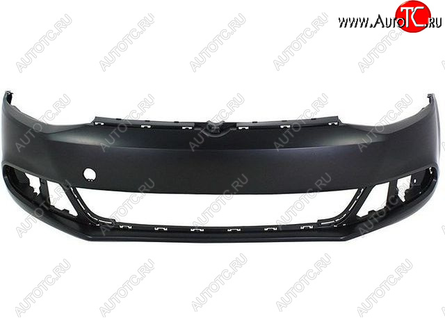 4 099 р. Бампер передний (Тайвань) BodyParts Volkswagen Jetta A6 седан дорестайлинг (2011-2015) (Неокрашенный)  с доставкой в г. Кемерово