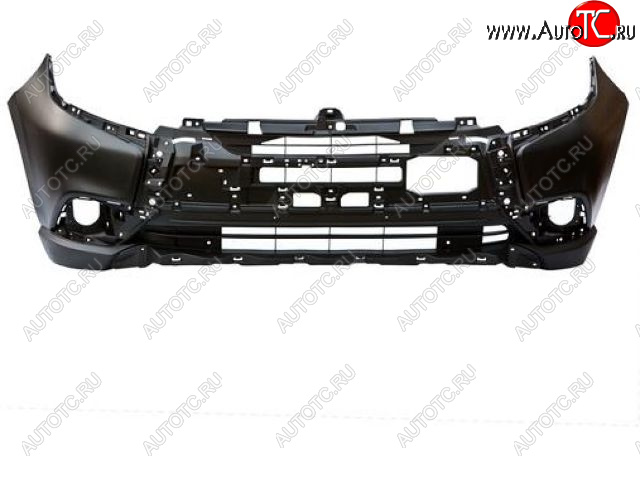 5 849 р. Передний бампер BODYPARTS Mitsubishi Outlander GF 2-ой рестайлинг (2015-2018) (неокрашенный)  с доставкой в г. Кемерово