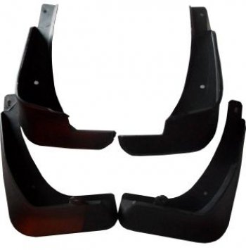 Комплект брызговиков (4 штуки) BodyParts Toyota Corolla  E120 (2004-2007) седан рестайлинг