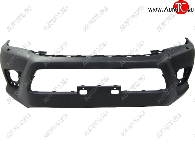 7 849 р. Бампер передний BodyParts Toyota Hilux AN120 дорестайлинг (2016-2020) (Неокрашенный)  с доставкой в г. Кемерово