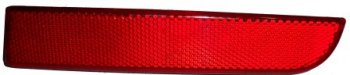 Правый катафот заднего бампера (пр-во Китай) BODYPARTS Mitsubishi Lancer 10 CY седан дорестайлинг (2007-2010)