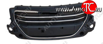 4 549 р. Решётка радиатора (с хром молдингом) BodyParts  Peugeot 301 (2012-2017) (Неокрашенная)  с доставкой в г. Кемерово