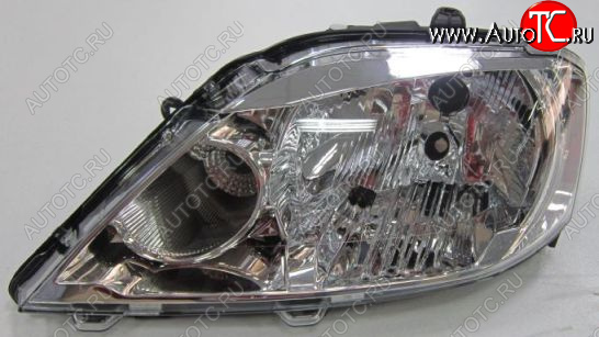 3 799 р. Левая фара BODYPARTS Renault Logan 1 рестайлинг (2010-2016)  с доставкой в г. Кемерово